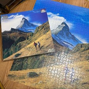 Vintage 1983 Sierra club Matterhorn 1000 Piece Puzzle - Made in the USA
